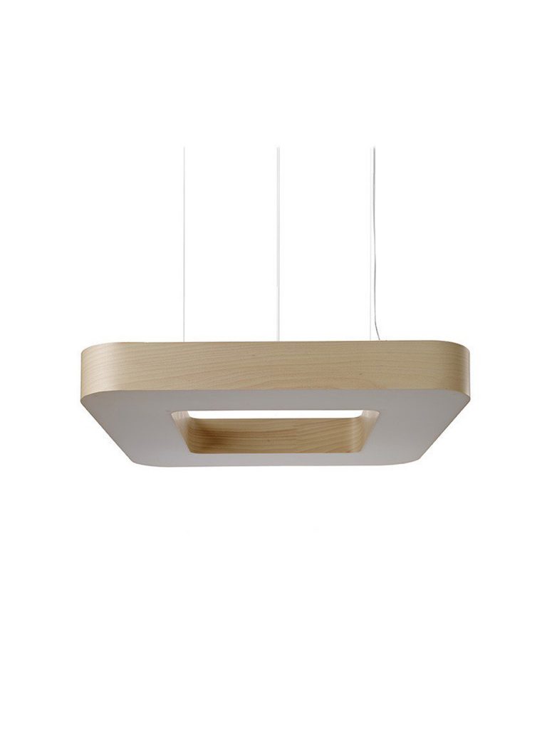 Holzlampe LZF Lamps CuadLucifer Lamps