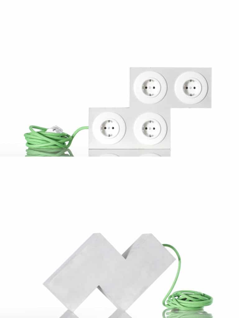 Tetriplug Verlängerungsschnur aus Beton S