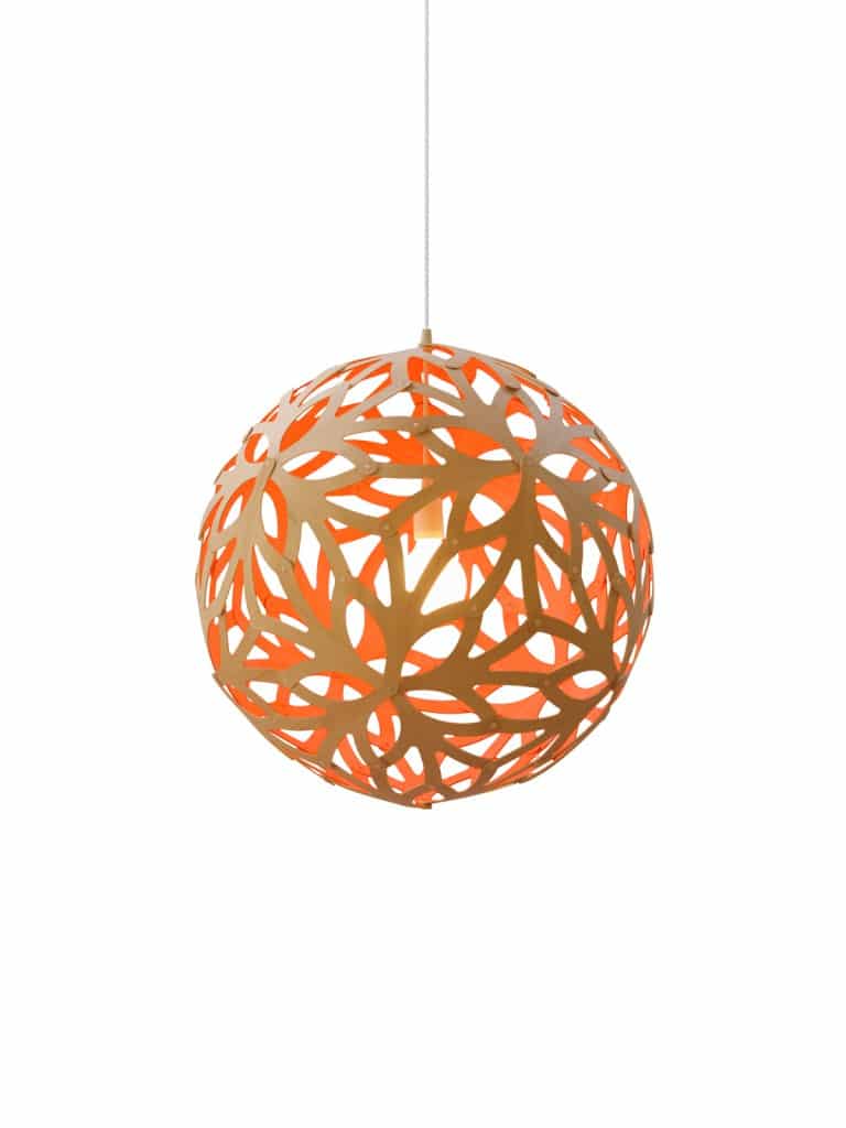 nachhaltige Designerlampe Floral Bambus Leuchte David Trubridge DesignOrt