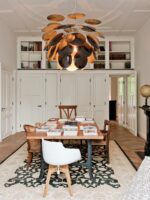 Pendellampe Discoco gold Interior