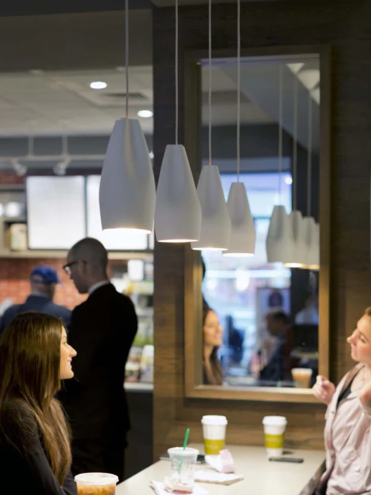 Pendelleuchten aus Ton Pleat Box 13 von Marset Keramiklampen bei DesignOrt online kaufen