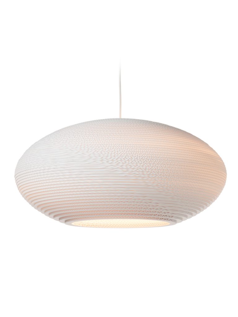 Graypants Pendellampen disc Scraplights white
