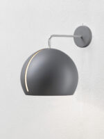 tilt globe wall label