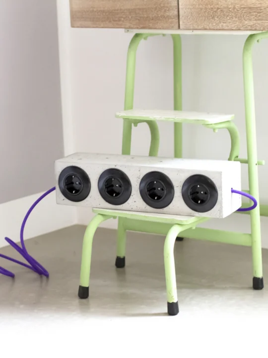 Tetriplug I moderne Verlängerungsschnur