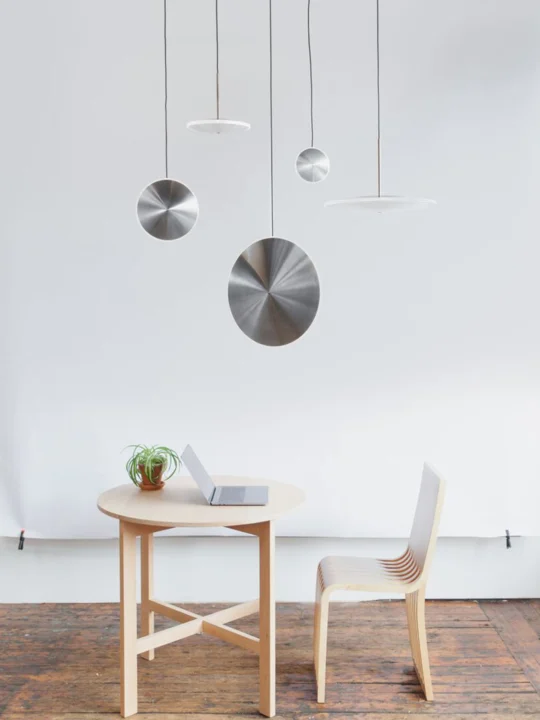 LED Lampe aus Stahl Chronalights H Graypants