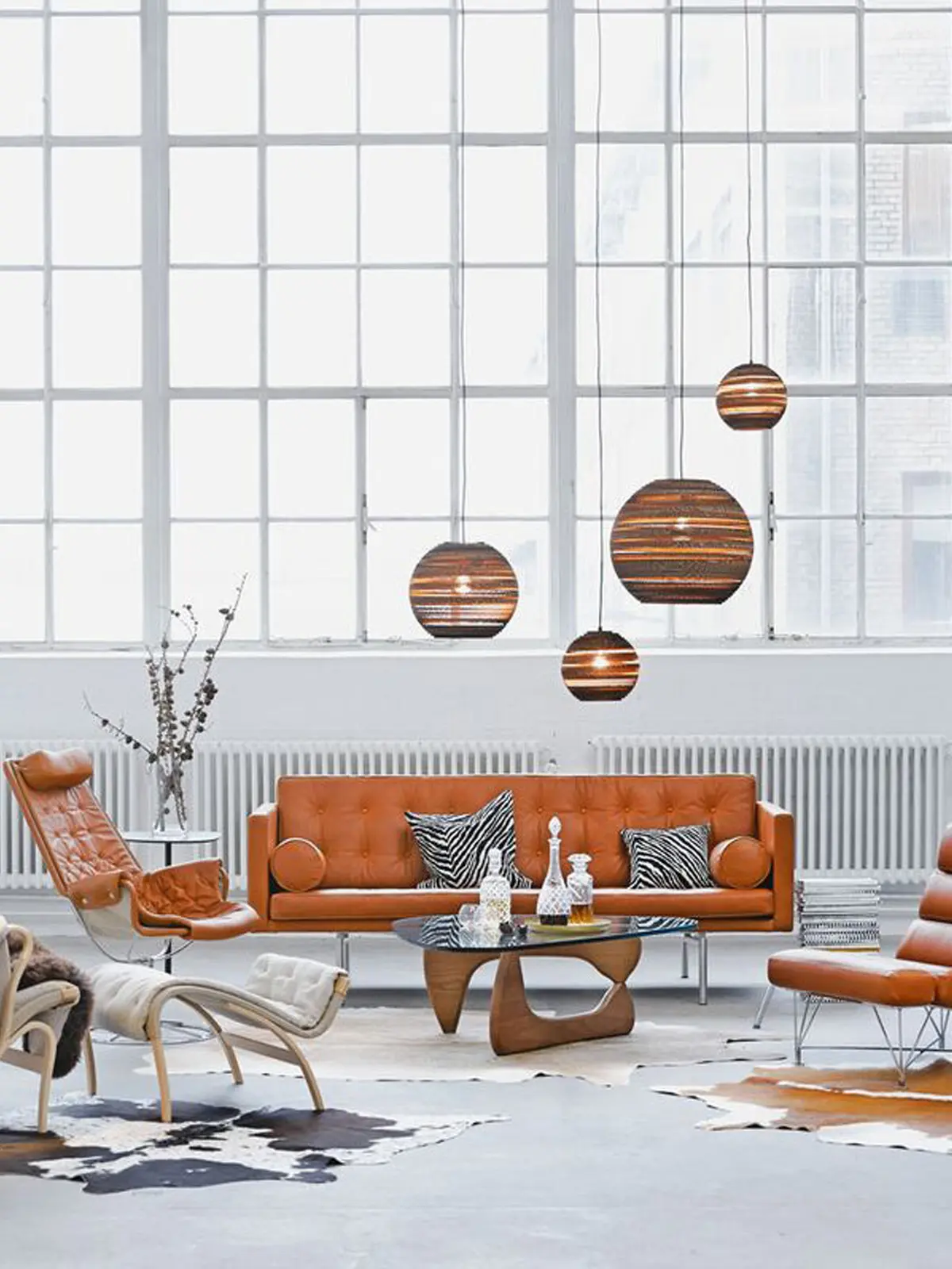 Pappleuchten Pendelleuchten aus Karton SCRAPLIGHTS Moon Designerleuchten aus Pappe Pappleuchten Karton