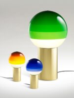 Marset Dipping Light Tischleuchte mit gefärbtem Glas