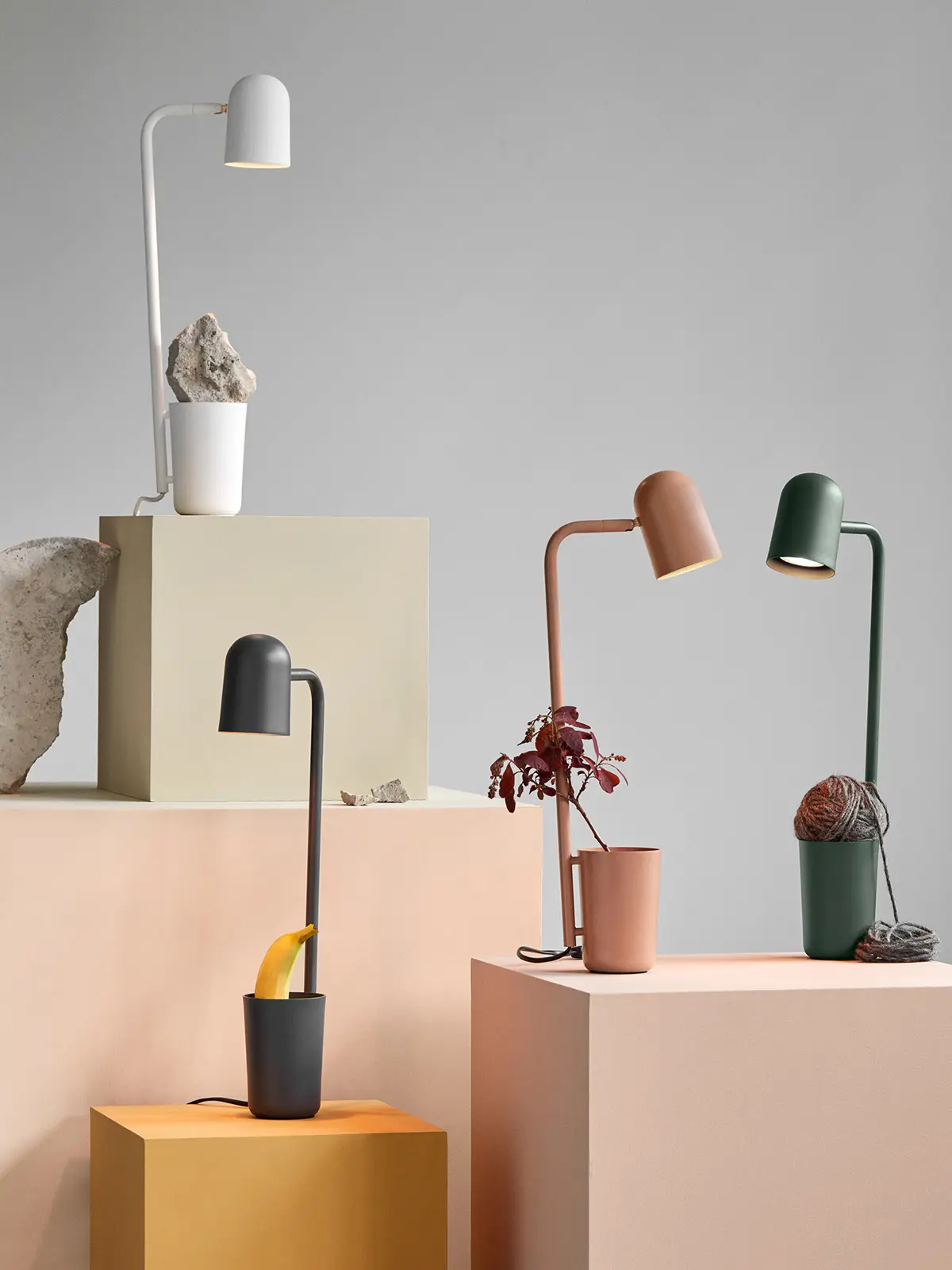 Tischlampen mit Stiftehalter Ablage Northern Best of DesignOrt Blog - Wohnideen - Northern Buddy neue Farben