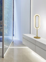 Lens Oval Gold