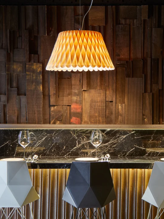 Lola Holzleuchte Gastronomie