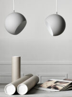 Tilt Globe Pendelleuchte Grau NYTA