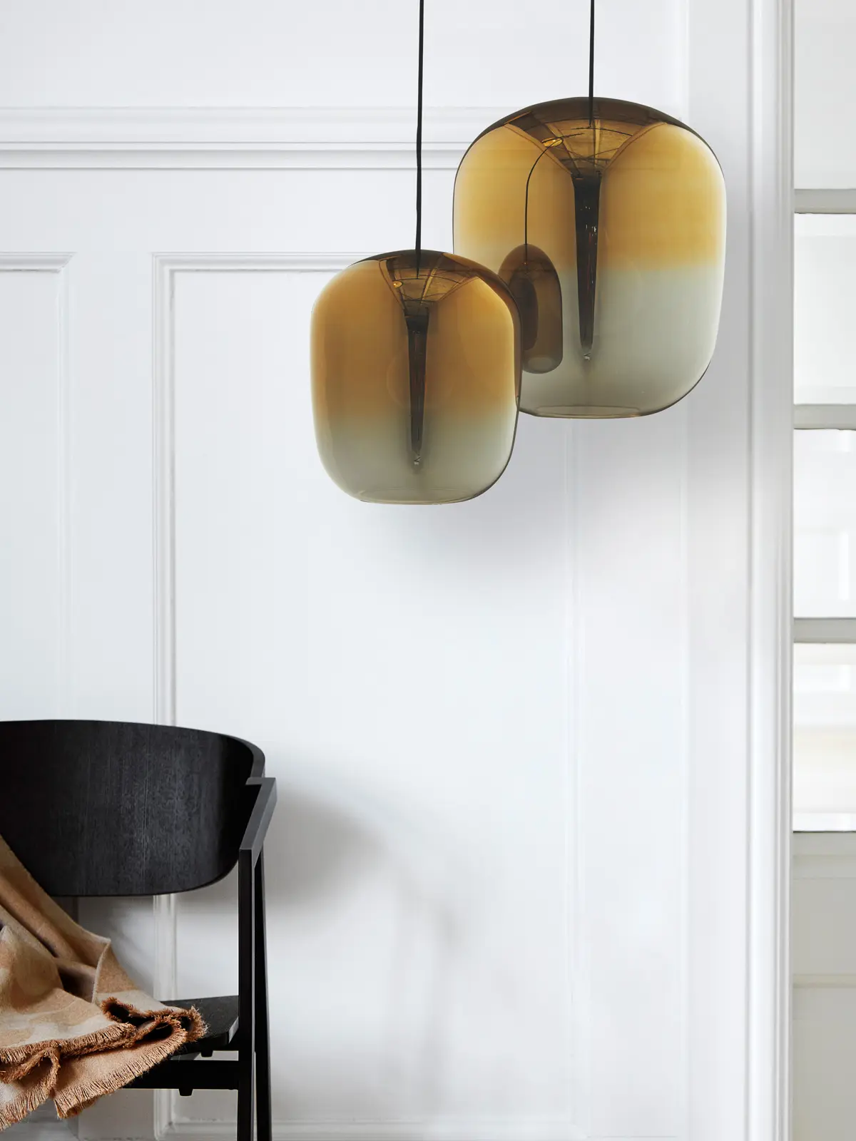 Gaslampen Frandsen DesigNOrt Blog: Trend: Lampen aus Glas Frandsen Ombre Glasleuchte Designort Berlin