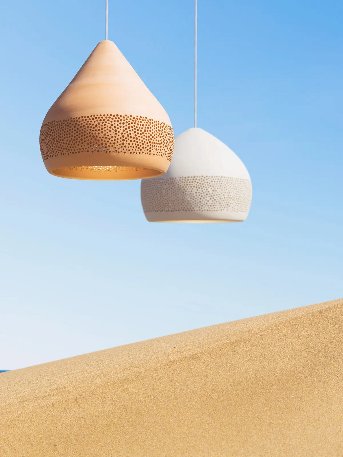 Organische Designerleuchten - Keramiklampen SpongeOh Pott DesignOrt Berlin Leuchten