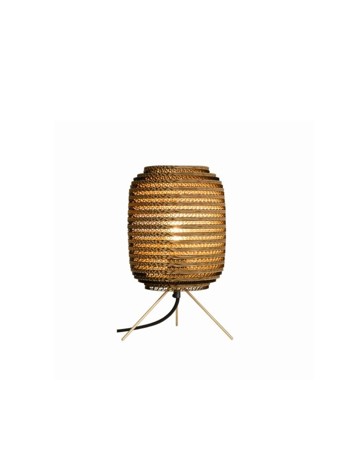 Ausi Table Lamp Natur DesignOrt Lampen Berlin Graypants Pappleuchte