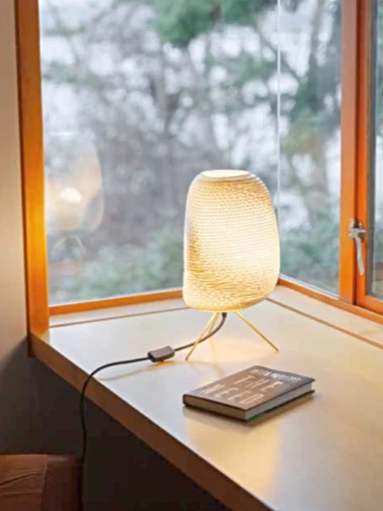 Ebey Table White Graypants Pappleuchte Tischlampe Designort