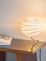 Moon Table white Tischlampe Graypants Pappe Designort Lampen Berlin