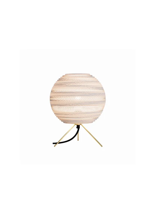 Moon Table white Tischlampe Graypants Pappe Designort Lampen Berlin