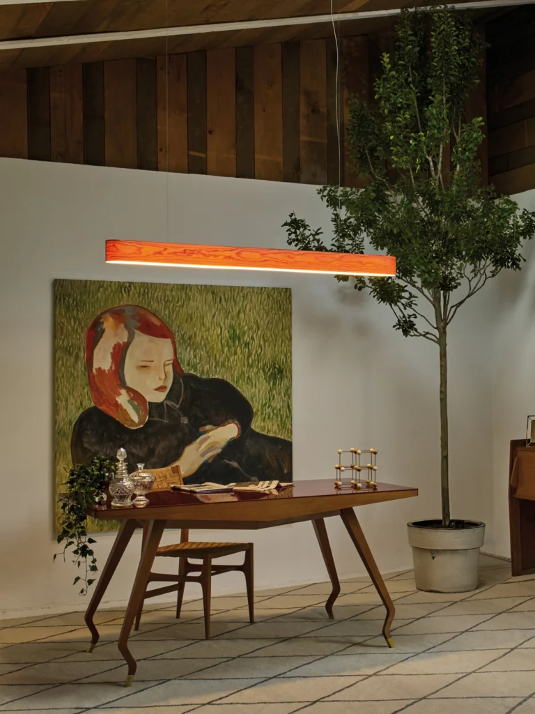 I Club lange Pendelleuchte LZF Lamps Holzlampen DesignOrt Berlin Onlineshop und Lampenladen