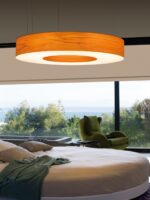 Saturnia Pendelleuchte LZF Lamps Holzleuchte