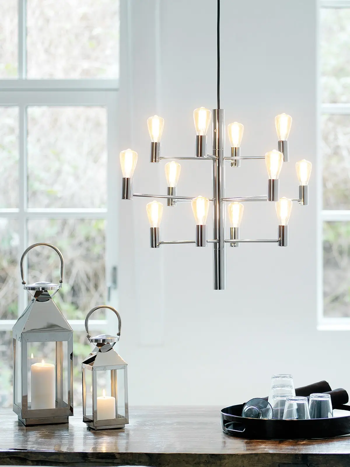 Lampenblog - Herstal Manola 12 Kronleuchter skandinavisch Lampe Onlineshop DesignOrt Berlin