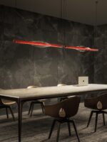 LZF Dune lange Pendelleuchte Holz und Glas DesignOrt Onlineshop Designerleuchten Berlin