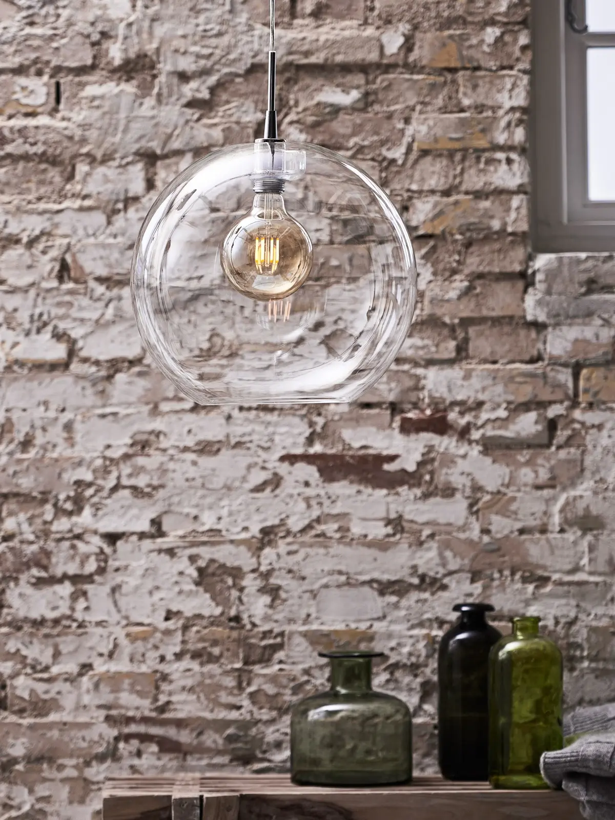 klare runde Glasleuchte Belid DesignOrt Blog: Gloria Klar Glasleuchte Belid DesignOrt Lampen Onlineshop Berlin