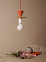 Schneid Junit Pendelleuchte System aus Holz mit weißer Glühbirne Leuchten Berlin DesignOrt Onlineshop