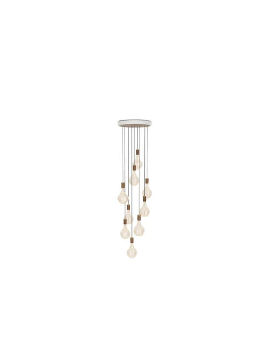 Nine Pendant Large Canopy Tala Cluster neunflammige Pendelleuchte DesignOrt Lampen Onlineshop Berlin