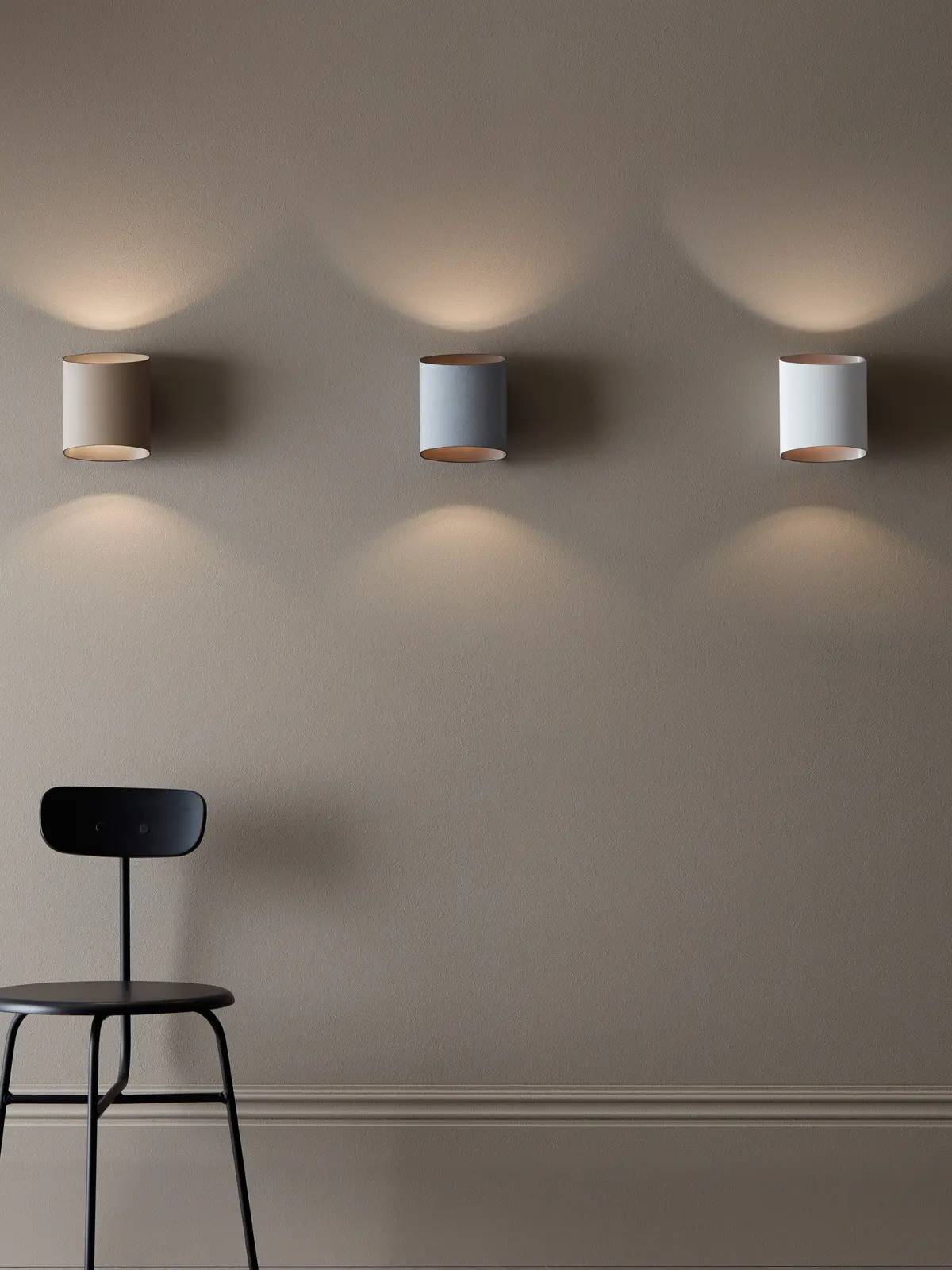 Wandleuchten im Flur Licht nach oben und unten DesignOrt Blog: Designerleuchten Wand Sinne von Belid skandinavisch Beleuchtung Designort