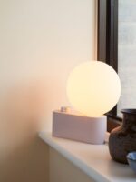 Tala Alumina Tischlampe mit mundgeblasenem Leuchtmittel DesignOrt Lampen Berlin