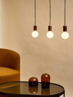 Tala Lampenhalter mit mundgeblasenem Leuchtmittel DesignOrt Lampen Berlin