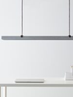 Belid Fold Office Pendant lang flach Pendelleuchte Schreibtisch skandinavisch dänisches Design