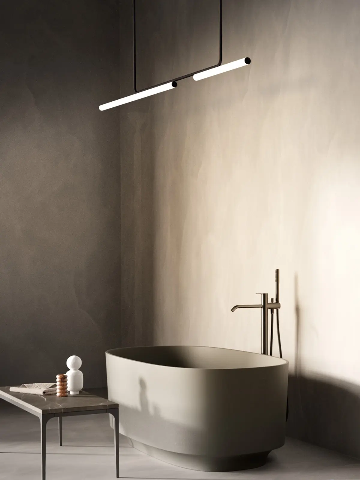 Marset Ambrosia schlanke Lampe im linearen Stil Onlineshop DesignOrt
