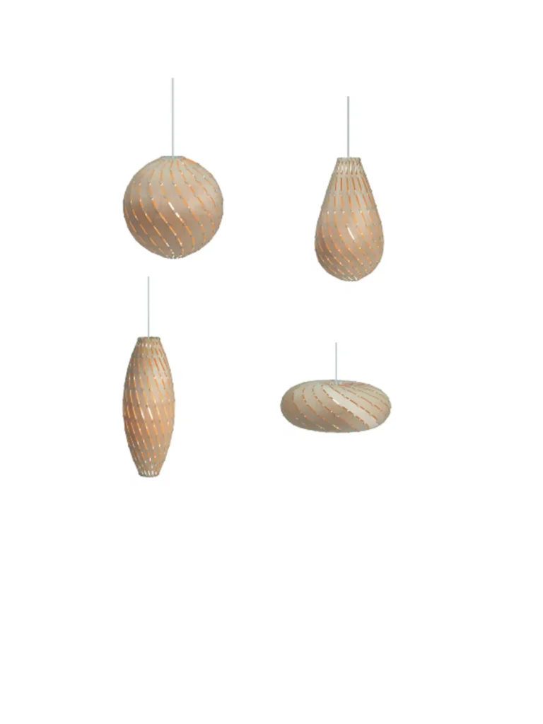 David Trubridge Lampen Ebb Serie Roll Bounce Drop Swell online kaufen