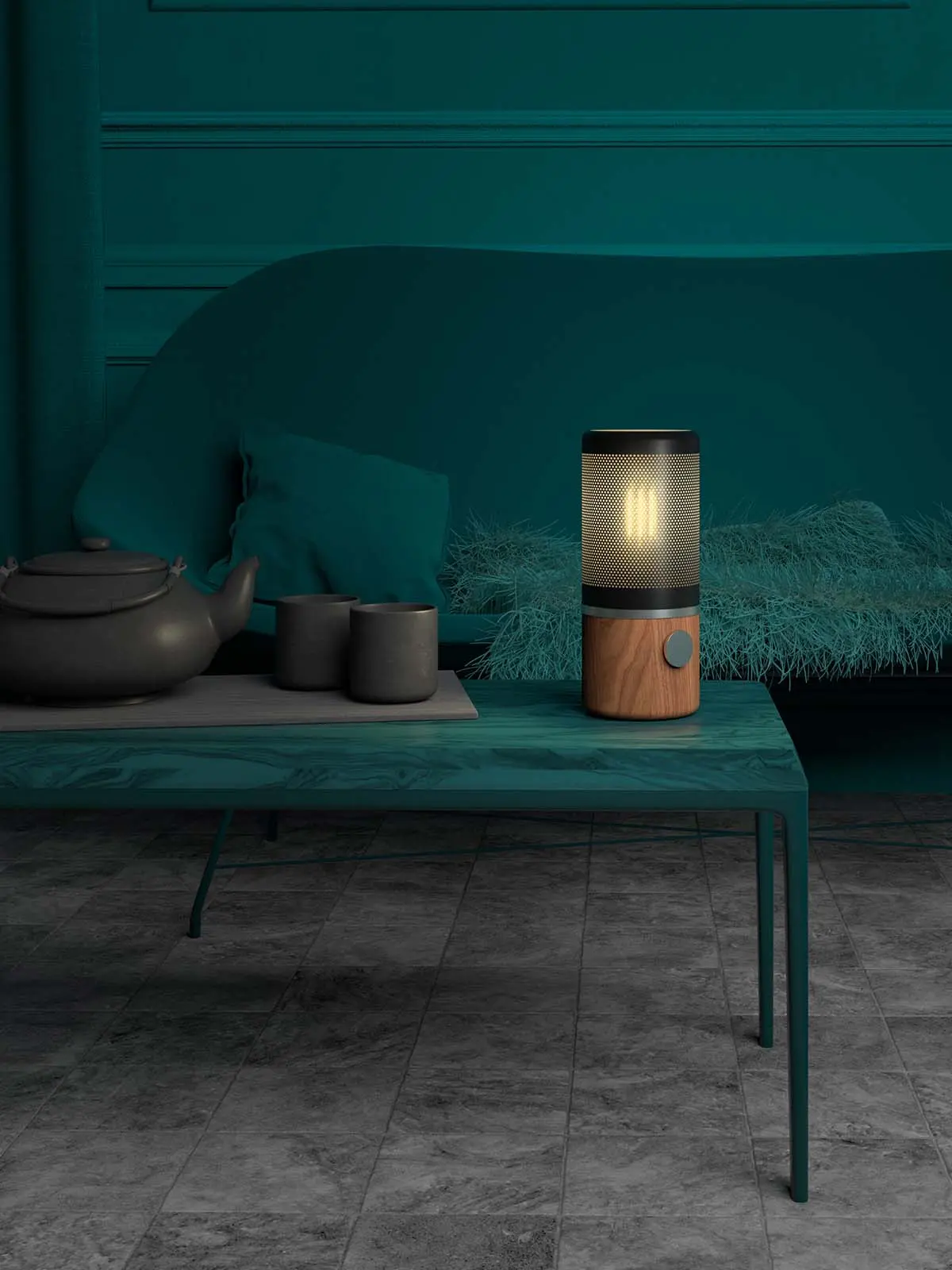 DesignOrt Lampenblog: Leuchten von HErstal - kleine Tischlampe im skandinavischen Design Dänemark Lampe