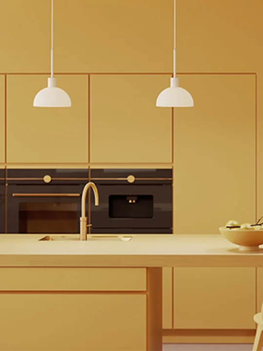 Herstal Vienda Pendelleuchte mit Glasschirm