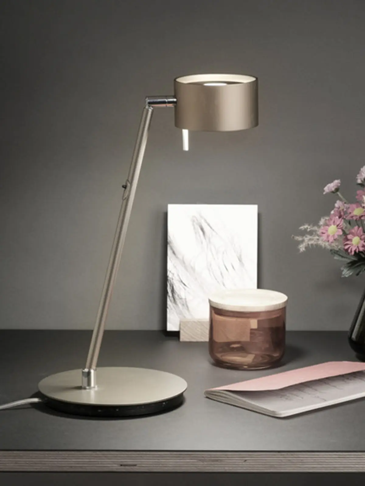 Lampenblog: Schreibtischlampen - Domus Licht Tischlampe online kaufen Cai Pur Tischleuchte