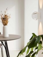 LOOM Design Lampen SAGA LED Wandleuchte Kristallglas skandinavisch Leuchte