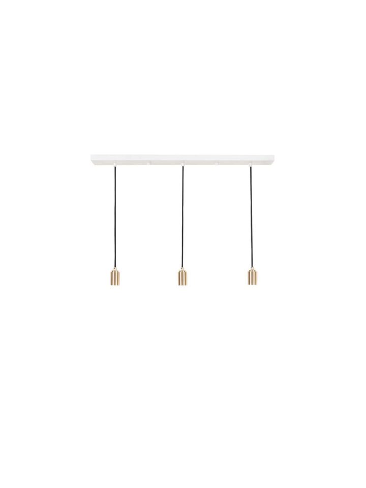 Linear Triple Plate Tala Lampe dreiflammig mit schöner Glühbirne online kaufen