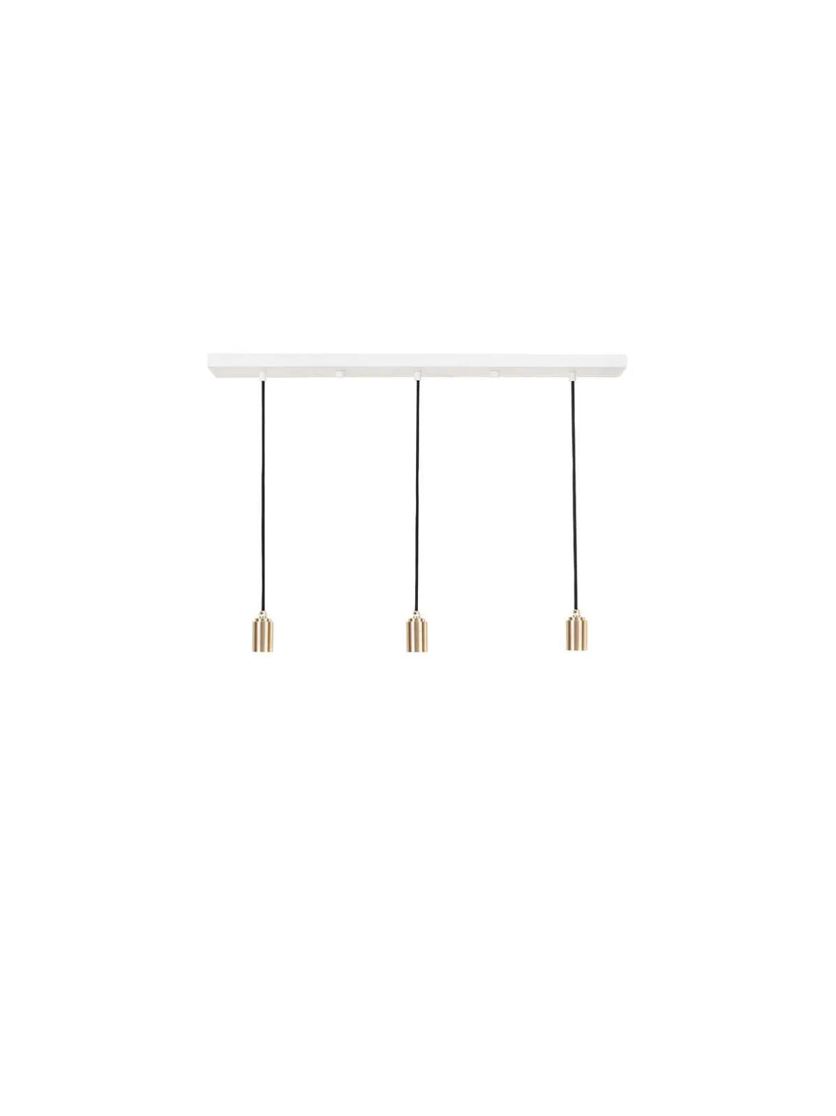 Linear Triple Plate Tala Lampe dreiflammig mit schöner Glühbirne online kaufen