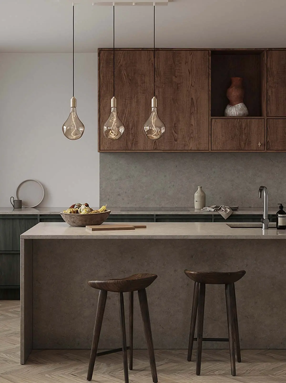 Tala Lights Linear Platte Messing Lampe getöntes Leuchtmittel mundgeblasen online kaufen