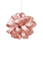 Agatha LZF Lampe in Rose Holz Furnier Leuchte Handarbeit