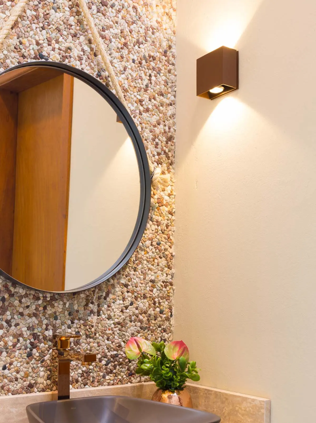Moderne Wandleuchten: Up- und Downlights lumini Brick Wall quadratische Wandlampe