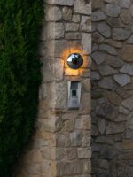 Wandlampe Marset Babila runde Wandleuchte für Außen Bereich DesignOrt