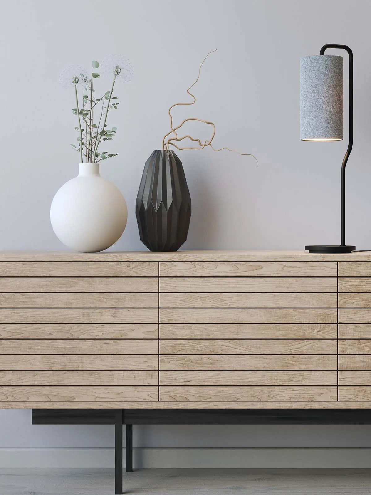 Lampenblog: Pensile Lampenfamilie von Belid moderne skandinavische Tischlampe