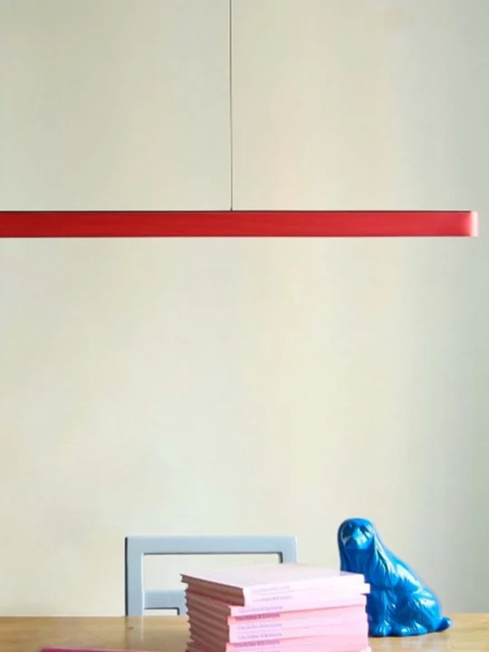 horizontale Leuchte I-Club Short LZF Lamps Lampe Furnierholz