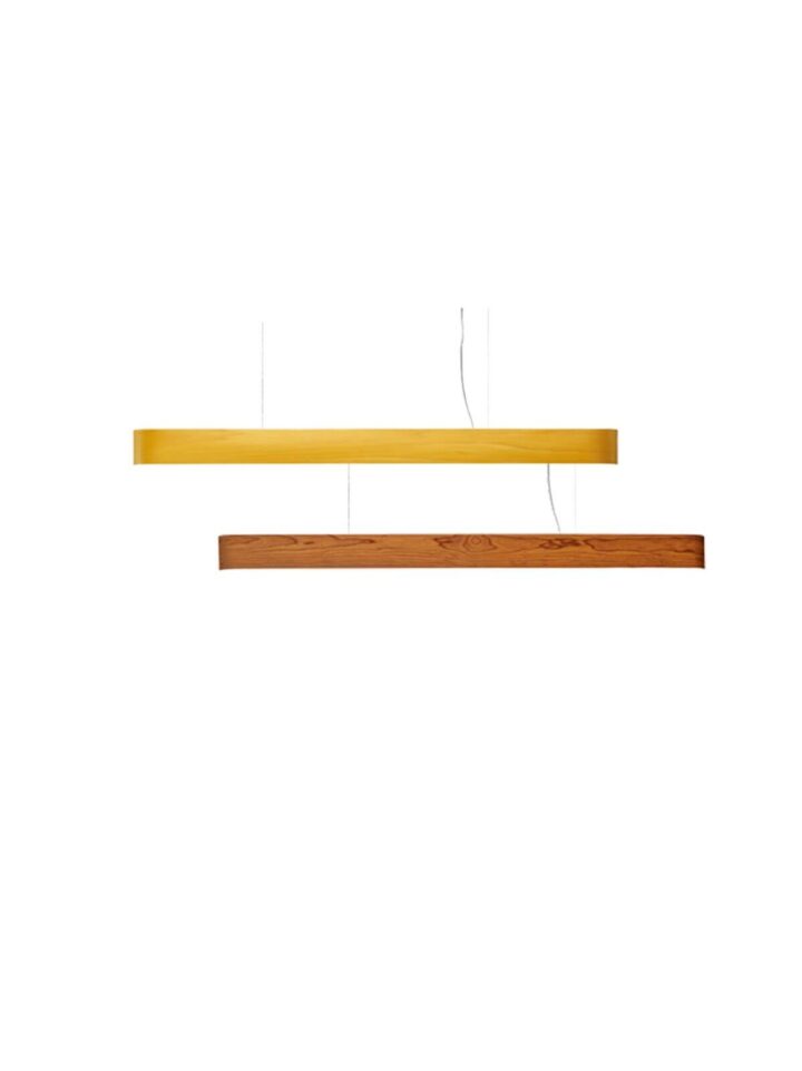 LZF Lampe I Club ssl 120 Pendelleuchte Holzfurnier DesignOrt Onlineshop Lampen Berlin LZF Lampen online kaufen I-Club waagerechte Pendelleuchte Holz Designort