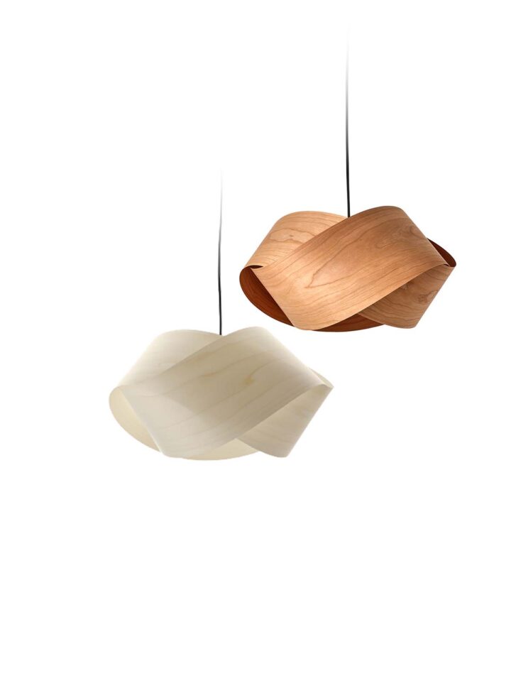 LZF Lamps Nut Pendel Leuchte Holz online kaufen DesignOrt LZF Lampe Nut Lampe aus Holzfurnier spanisches Design