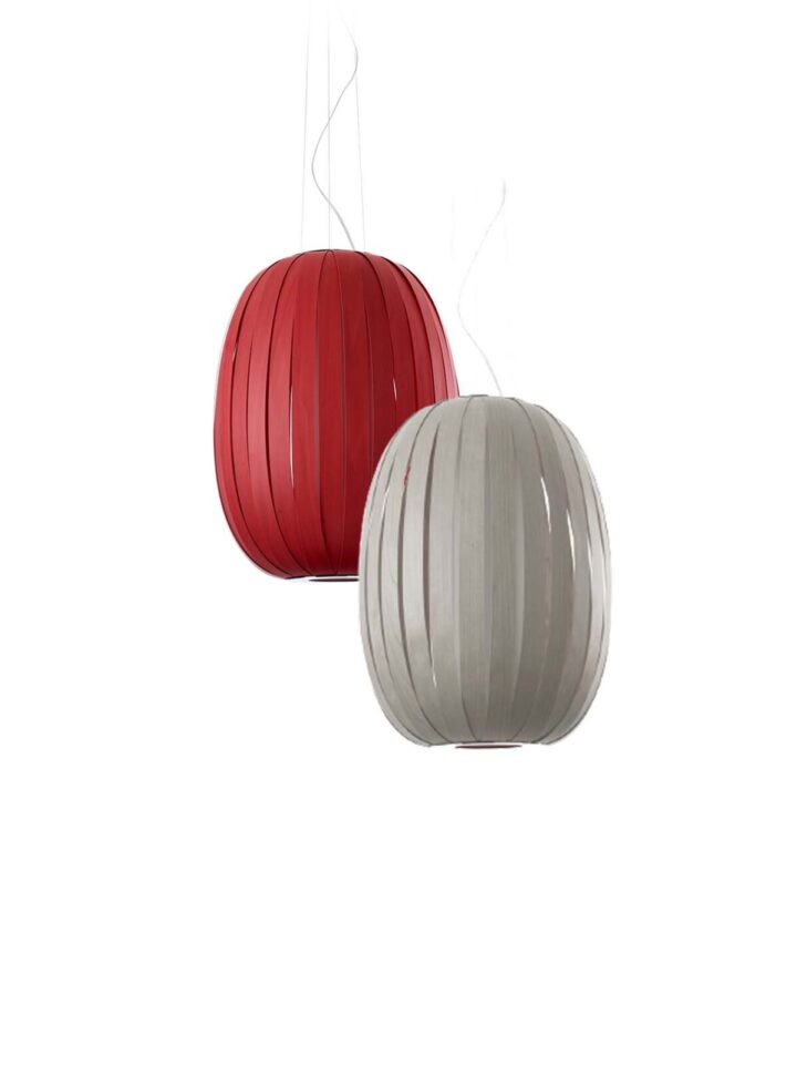 LZF Lamps Pod Pendel Leuchten Holz Furnier DesignOrt Lampen Berlin LZF Lampe Pod organische Leuchte aus Holz Furnier nachhaltig