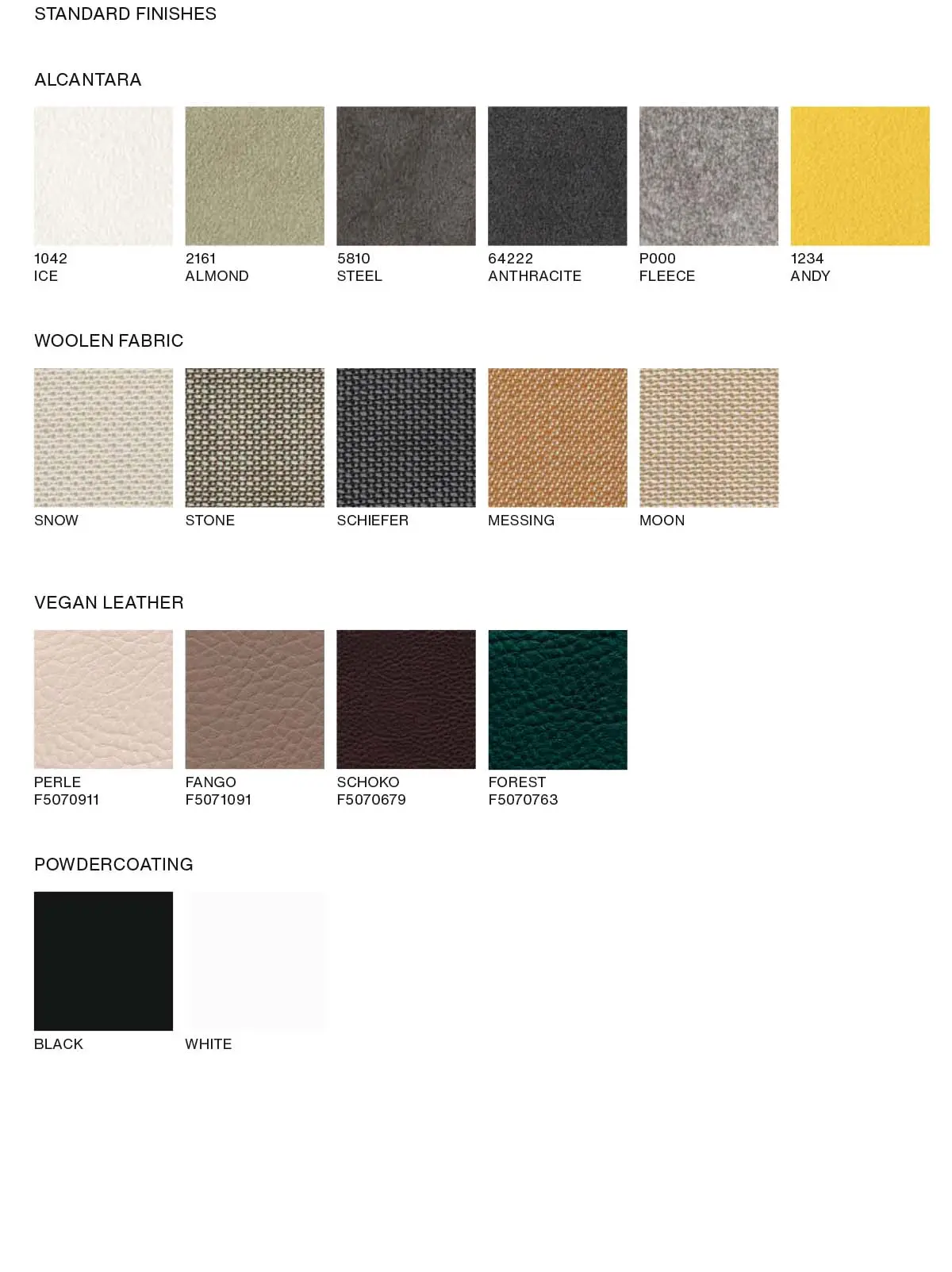 Farbvarianten Profile Designlampen Formagenda Lampen online kaufen